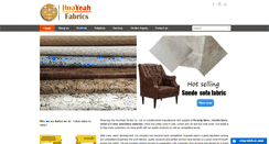 Desktop Screenshot of huayeahfabric.com