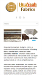 Mobile Screenshot of huayeahfabric.com